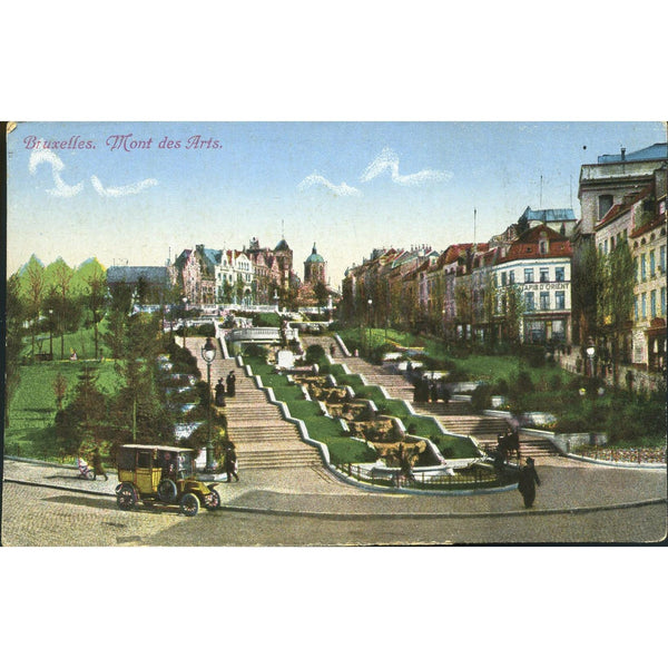 Postcard 'Bruxelles. Mont des Arts'