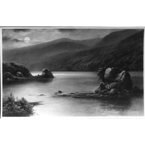 'Chic' Series Photogravure Postcard 'Colleen Bawn Rock, Killarney'