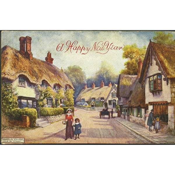 Gordon Smith Postcard 'A Happy New Year'