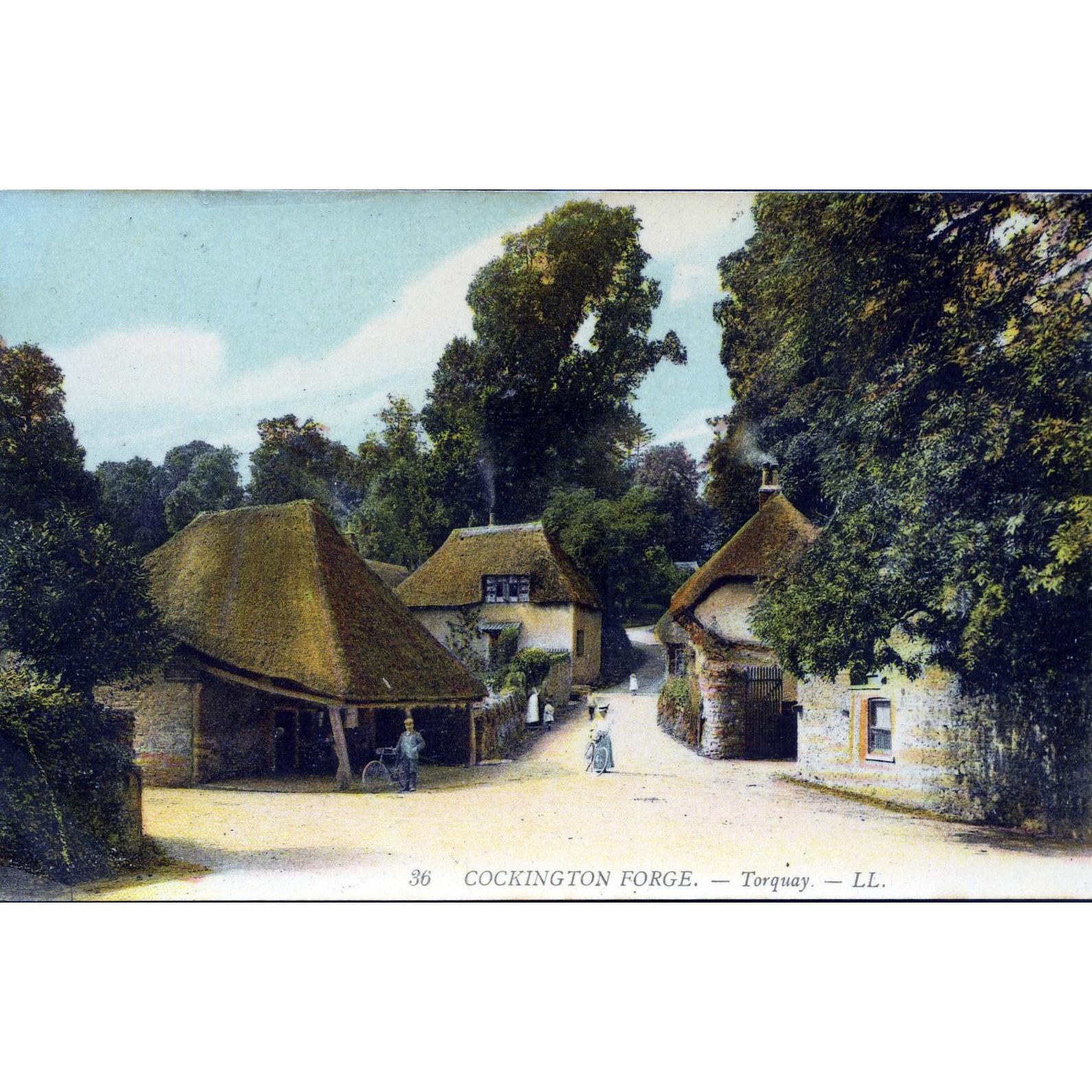 LL (Léon & Lévy) Postcard 'Cockington Forge.- Torquay'