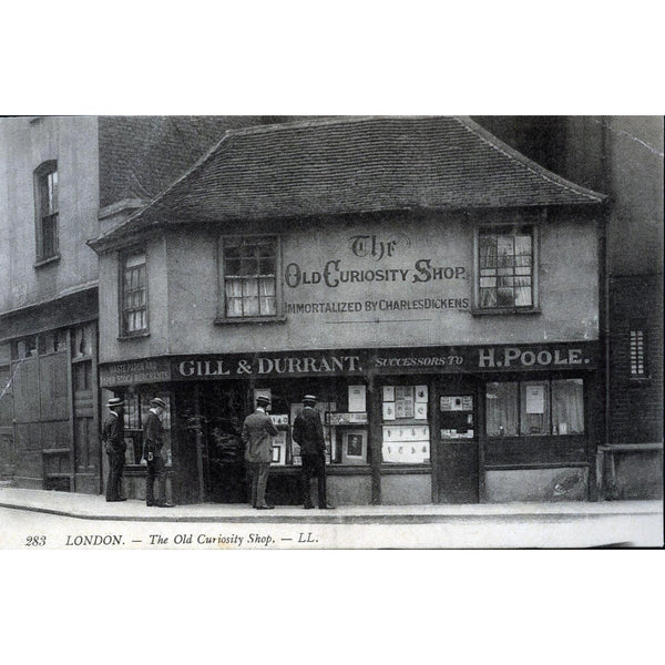 LL (Léon & Lévy) postcard 'London.- The Old Curiosity Shop'