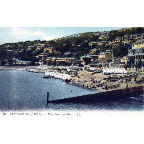 LL (Léon & Lévy) Colour Postcard 'Ventnor (Isle of Wight).- View from the Pier'