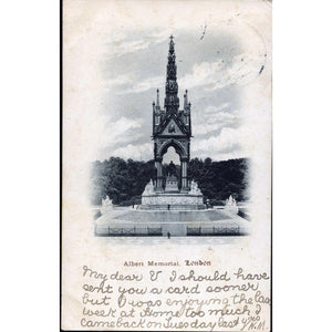 Vignette Postcard 'Albert Memorial, London'