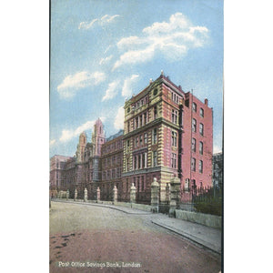 Shurey's Publications Gift Postcard 'Post Office Savings Bank, London'