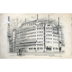 Milton Postcard 'The BBC Building'