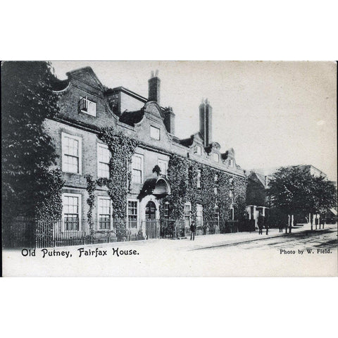 Blake's 'Idlers Own' Series Postcard 'Old Putney, Fairfax House'