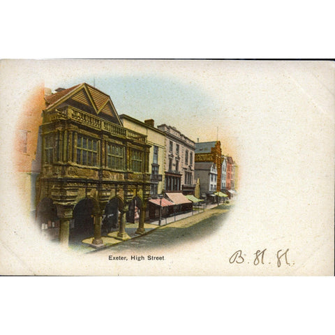 Picture Post Card 'Exeter, High Street'