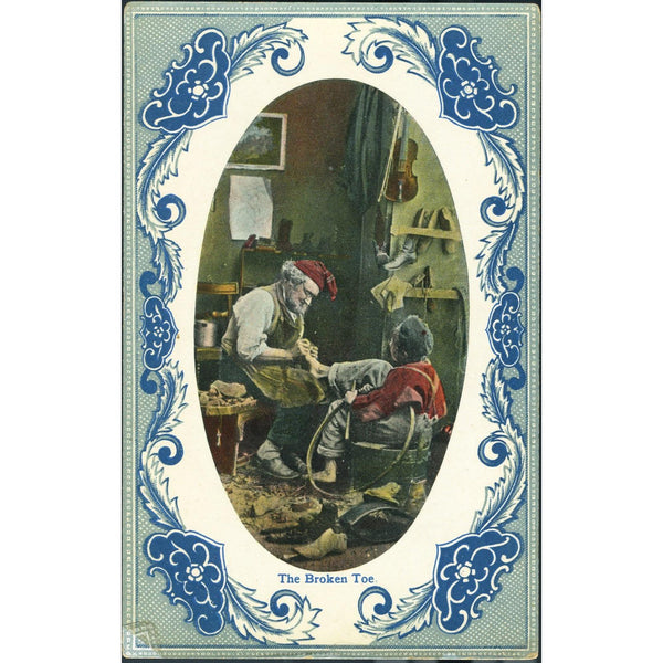 National Series Postcard 'The Broken Toe'