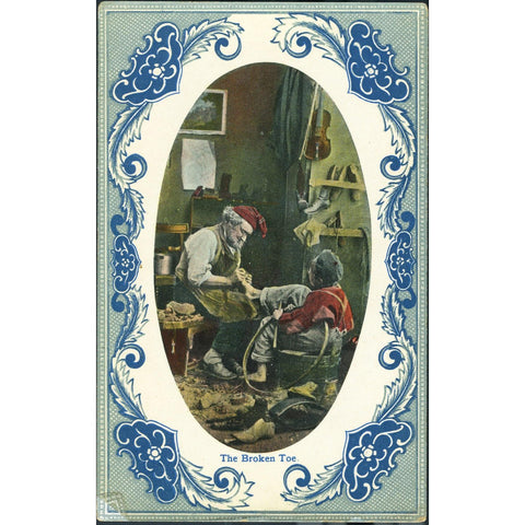 National Series Postcard 'The Broken Toe'