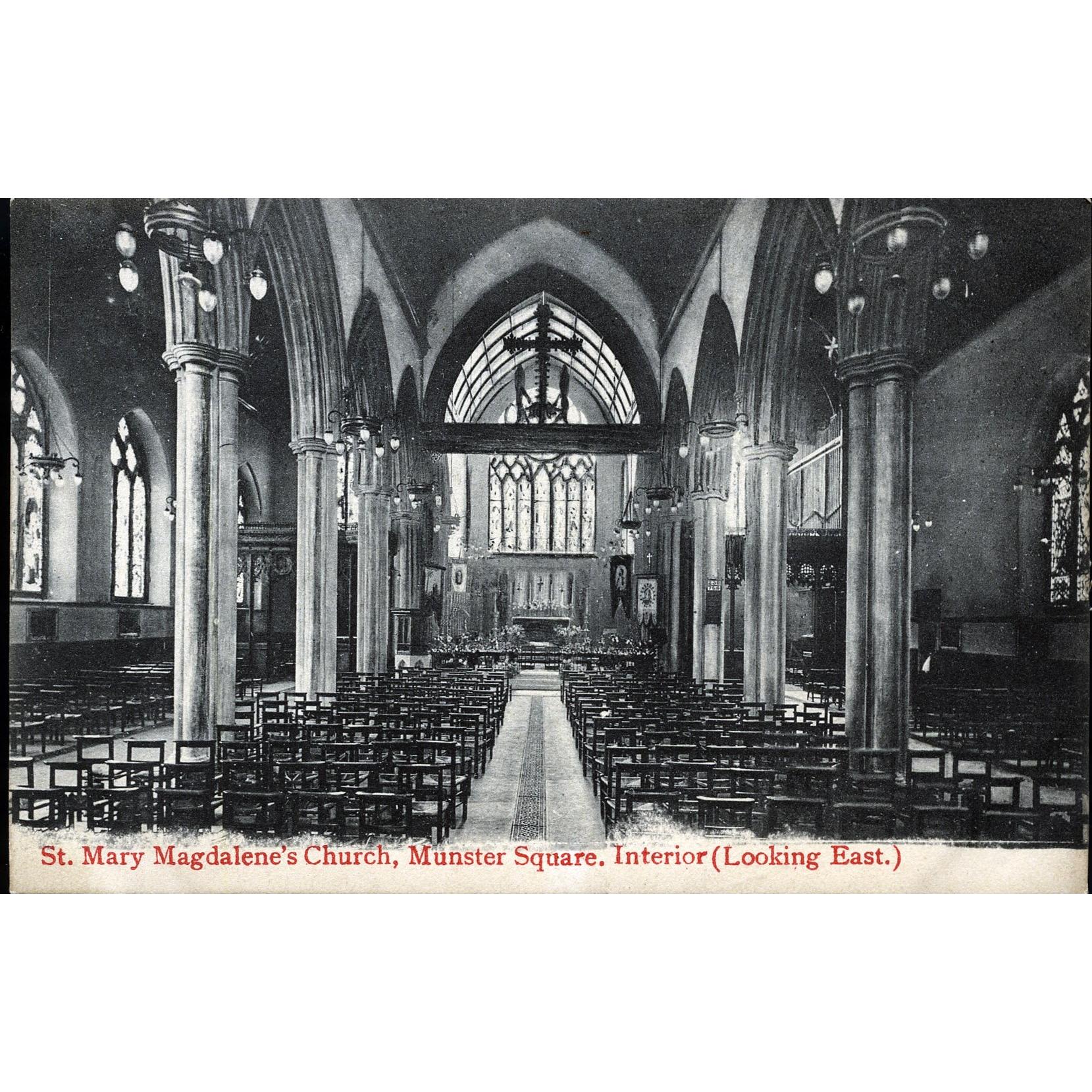 Postcard 'St. Mary Magdalene's Church, Munster Square'