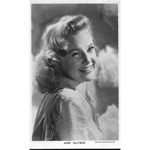 Picturegoer Series Real Photograph Postcard 'June Allyson'