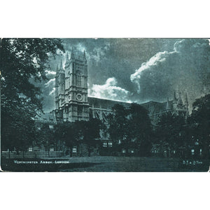 D. F. & Co. Series Postcard 'Westminster Abbey London'