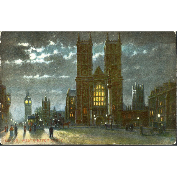 Tuck & Sons Postcard 'London Westminster Abbey'