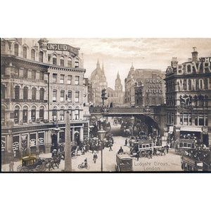 SSU Ludgate Hill Postcard 'Ludgate Circus, London'