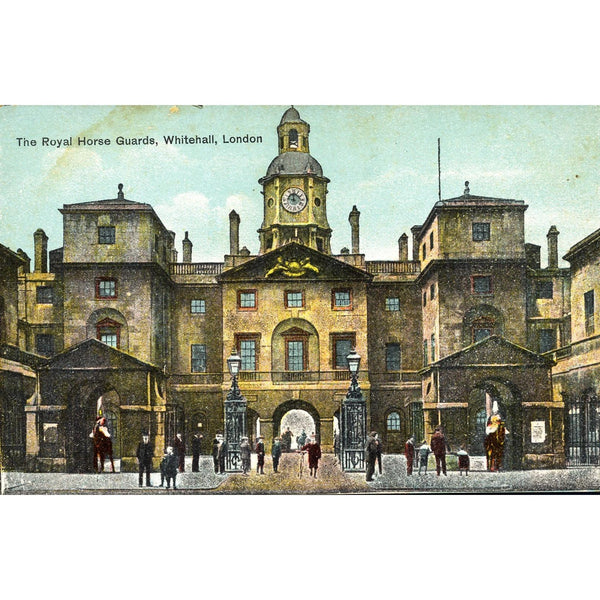 Postcard 'The Royal Horse Guards, Whitehall, London'