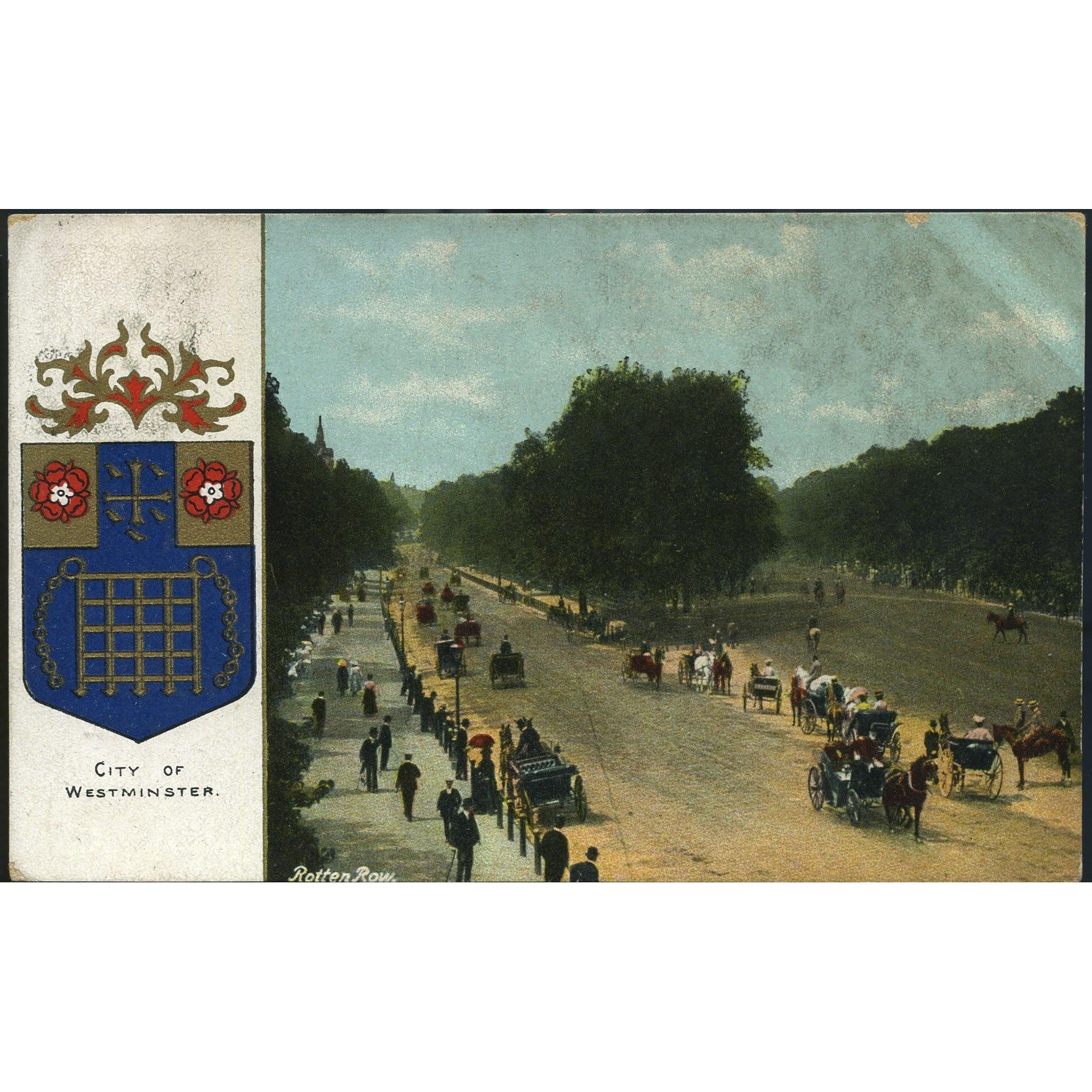 Hildesheimer Heraldic Postcard 'City of Westminster'