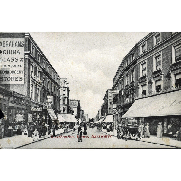 Beagles & Co. Postcard 'Westbourne Grove, Bayswater'