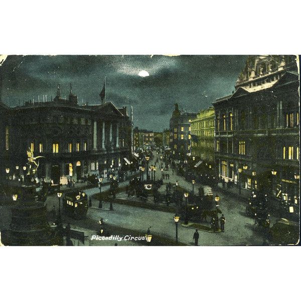 Hildesheimer & Co. Postcard 'Piccadilly Circus'