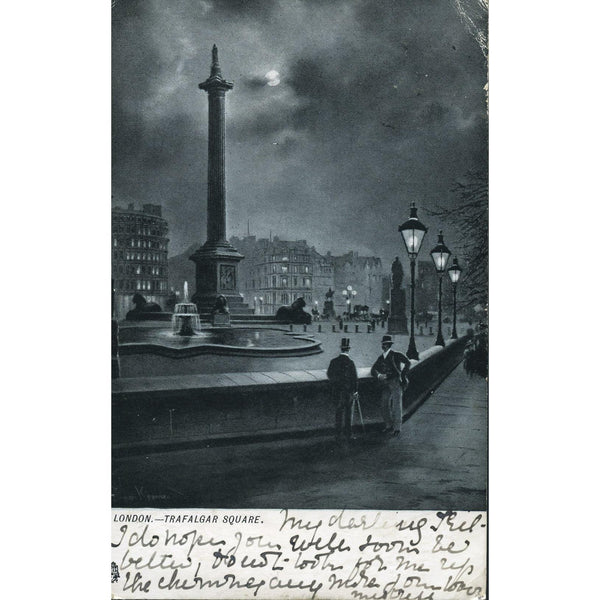 Tuck's 'Raphotype' Postcard 'London.- Trafalgar Square'