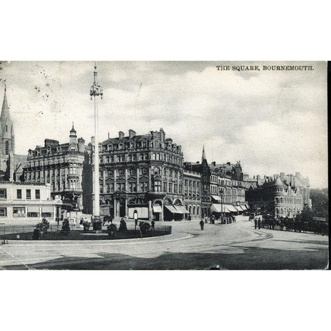 Wellington Series Postcard 'The Square, Bournemouth'