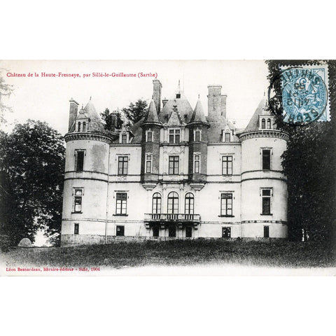 Postcard 'Chateau de la Haute-Fresnaye, par Sille-le-Guillaume (Sarthe)'