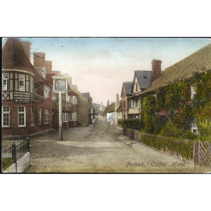 Frith's Series postcard 'Porlock, "Castle" Hotel'