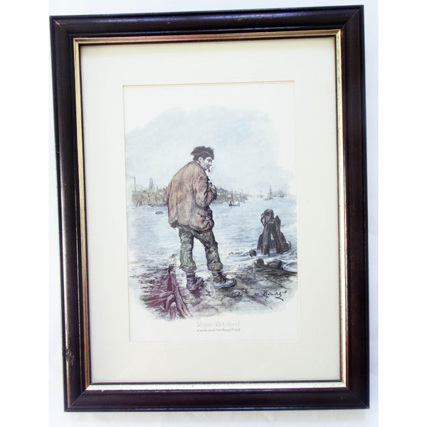 Charles Dickens Print 'Rogue Riderhood' from 'Our Mutual Friend'