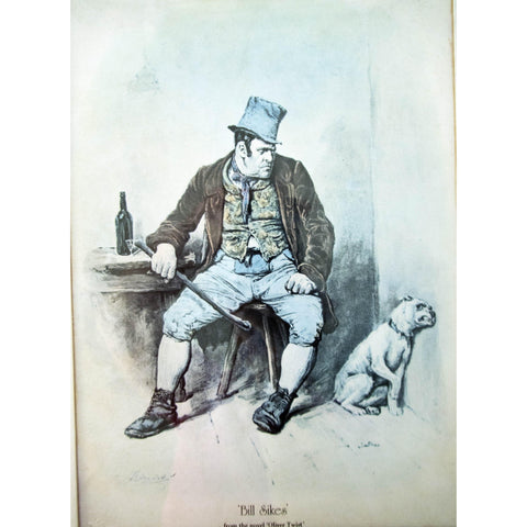 Charles Dickens Print 'Bill Sikes' from 'Oliver Twist'