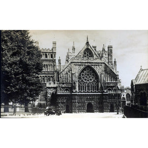 Wessex Views Real Photograph Postcard 'Exeter Cathedral'