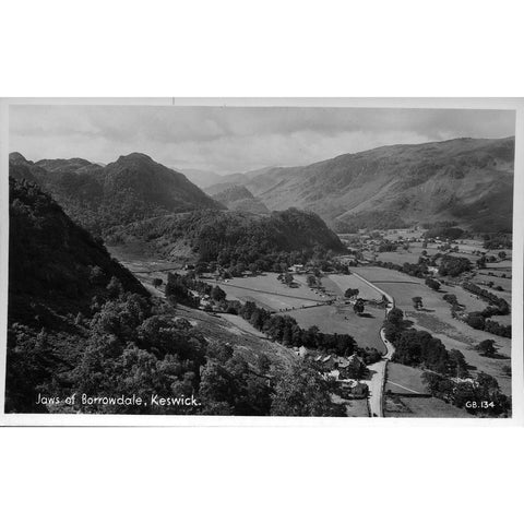 Chadwick Studio Real Photograph Postcard 'Jaws of Borrowdale, Keswick'