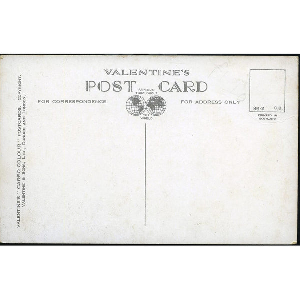 Valentine's Postcard 'Turf Cutting'