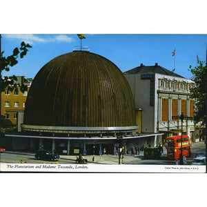 John Hinde Original Postcard 'The Planetarium and Madame Tussauds, London'