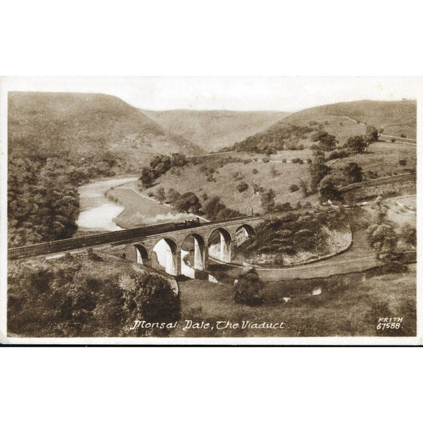 Frith's Series Postcard 'Monsal Dale, The Viaduct'