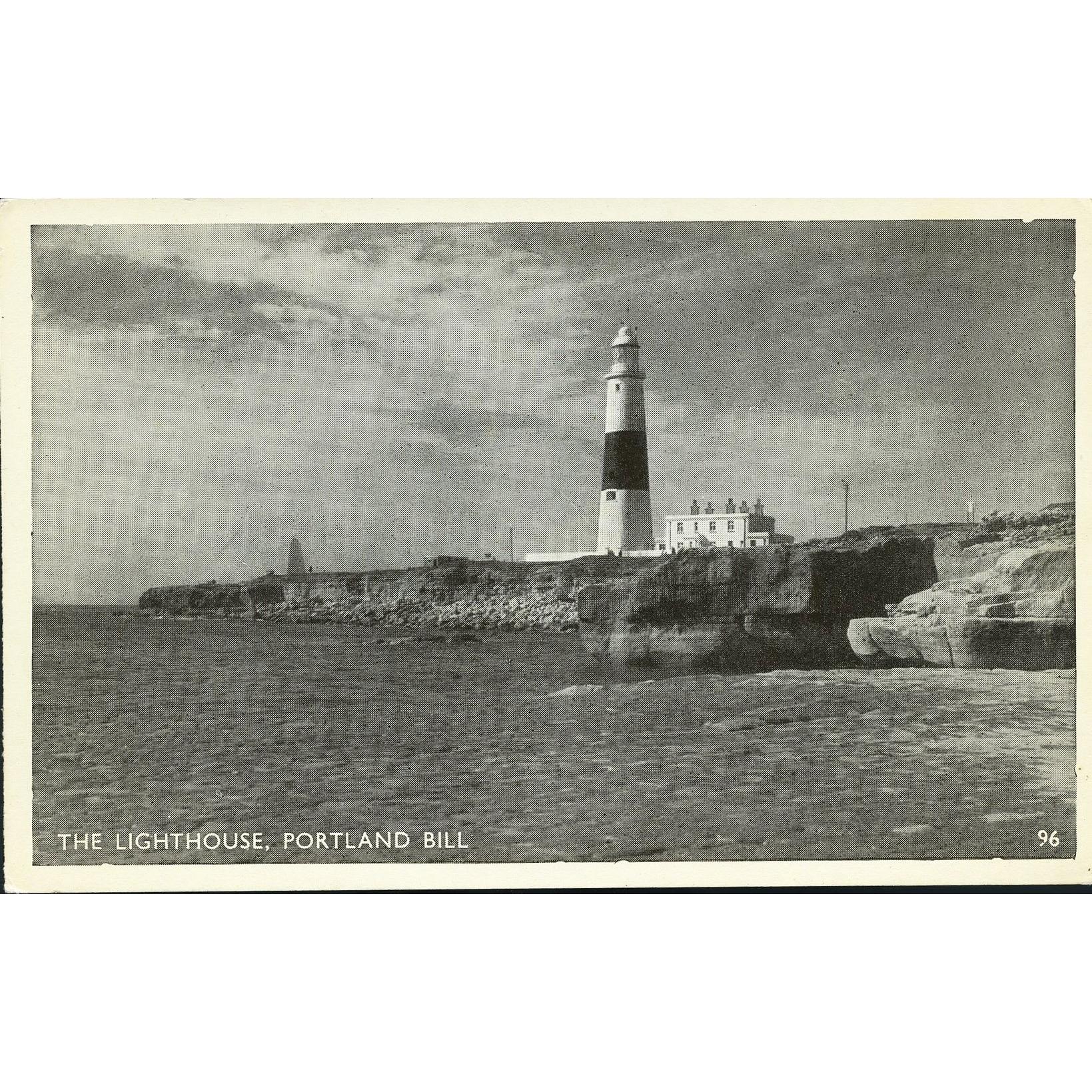 Photographic Postcard 'The Lighthouse, Portland Bill'