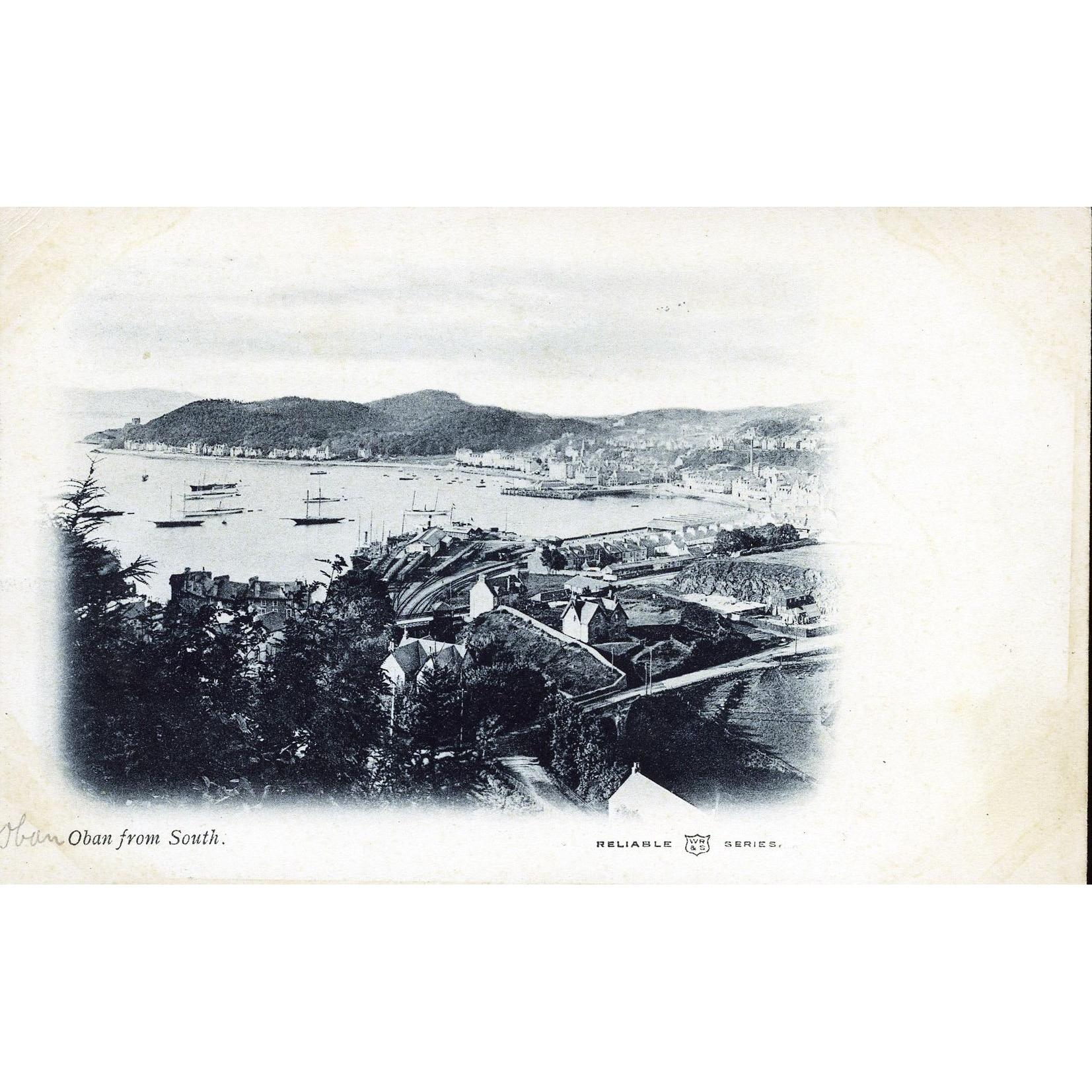 Reliable Series Postcard 'Oban from South'