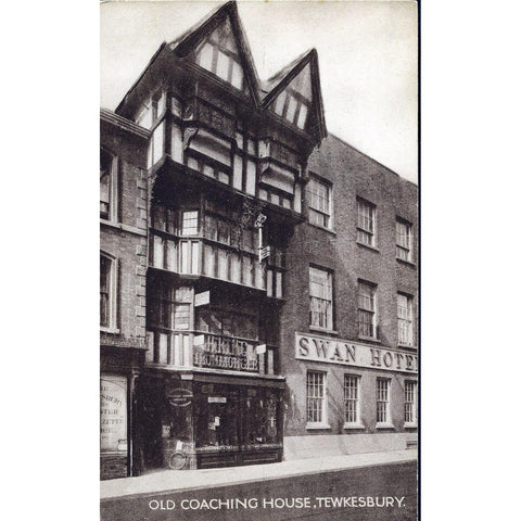 The Abbey Studios, Tewkesbury Postcard 'Old Coaching House, Tewkesbury'