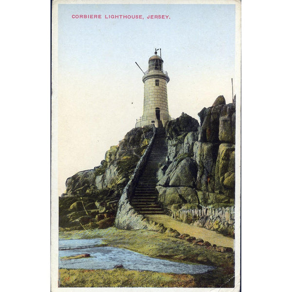 British Production Postcard 'Corbiere Lighthouse, Jersey'