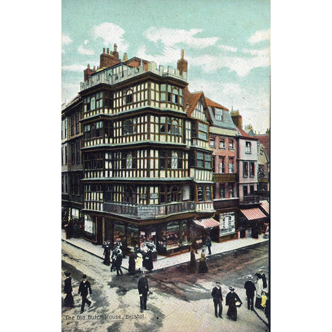 The Castle Stationery Co., Bristol Postcard 'The Old Dutch House, Bristol'