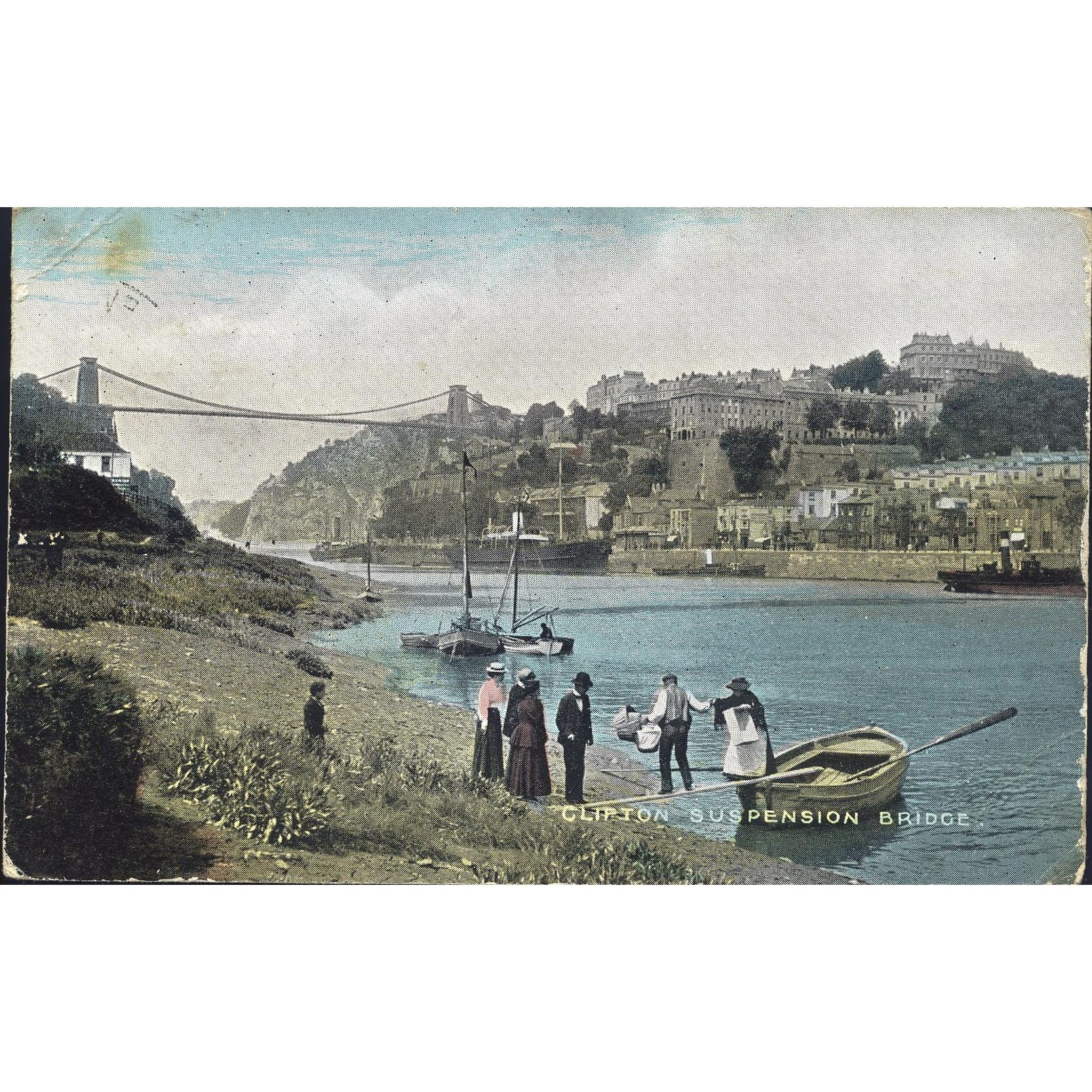 The 'National Series' Postcard 'Clifton Suspension Bridge'