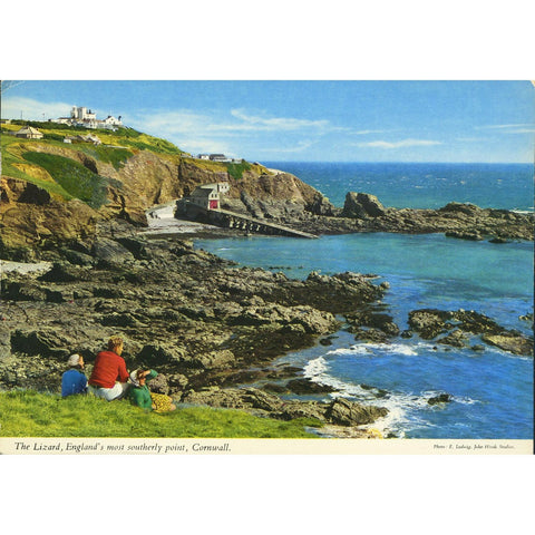 John Hinde Original Postcard 'The Lizard, England's most southerly point, Cornwall'