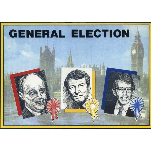 1992 General Election Card