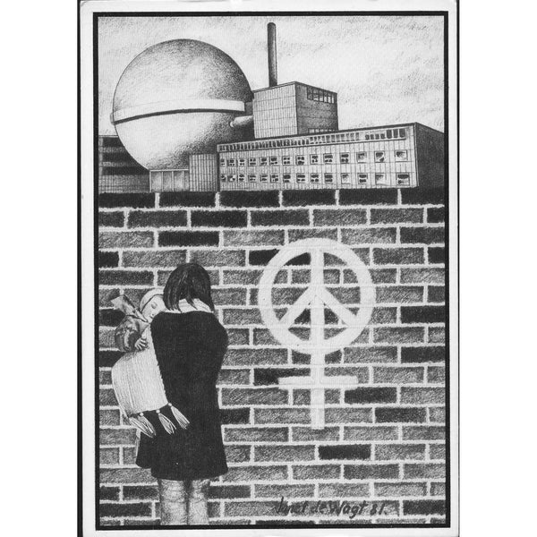 Leeds Postcards 'Women against the nuclear threat' 1981