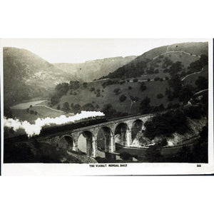 Peak Perfection Series Real Photograph Postcard 'The Viaduct, Monsal Dale'