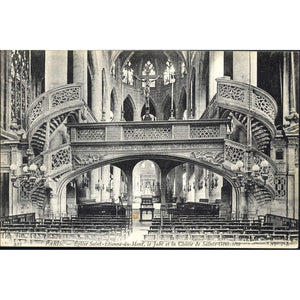 ND Photographic Postcard 'Paris. - Eglise Saint-Etienne-du-Mont'