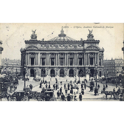 ND Photographic Postcard 'Paris. - L'Opera, Academie Nationale de Musique'